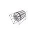 Precision Collet 2 Dimensions